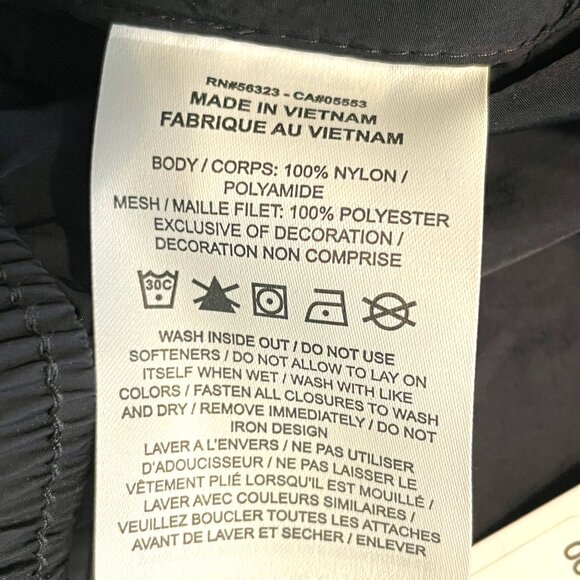 NIKE Men's Black Standard Fit Taper Leg Tear Away Track Pants XL NWT - Picture 12 of 13